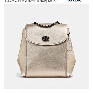 coach parker backpack